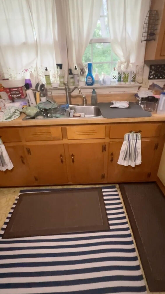 Original Sink Wall
