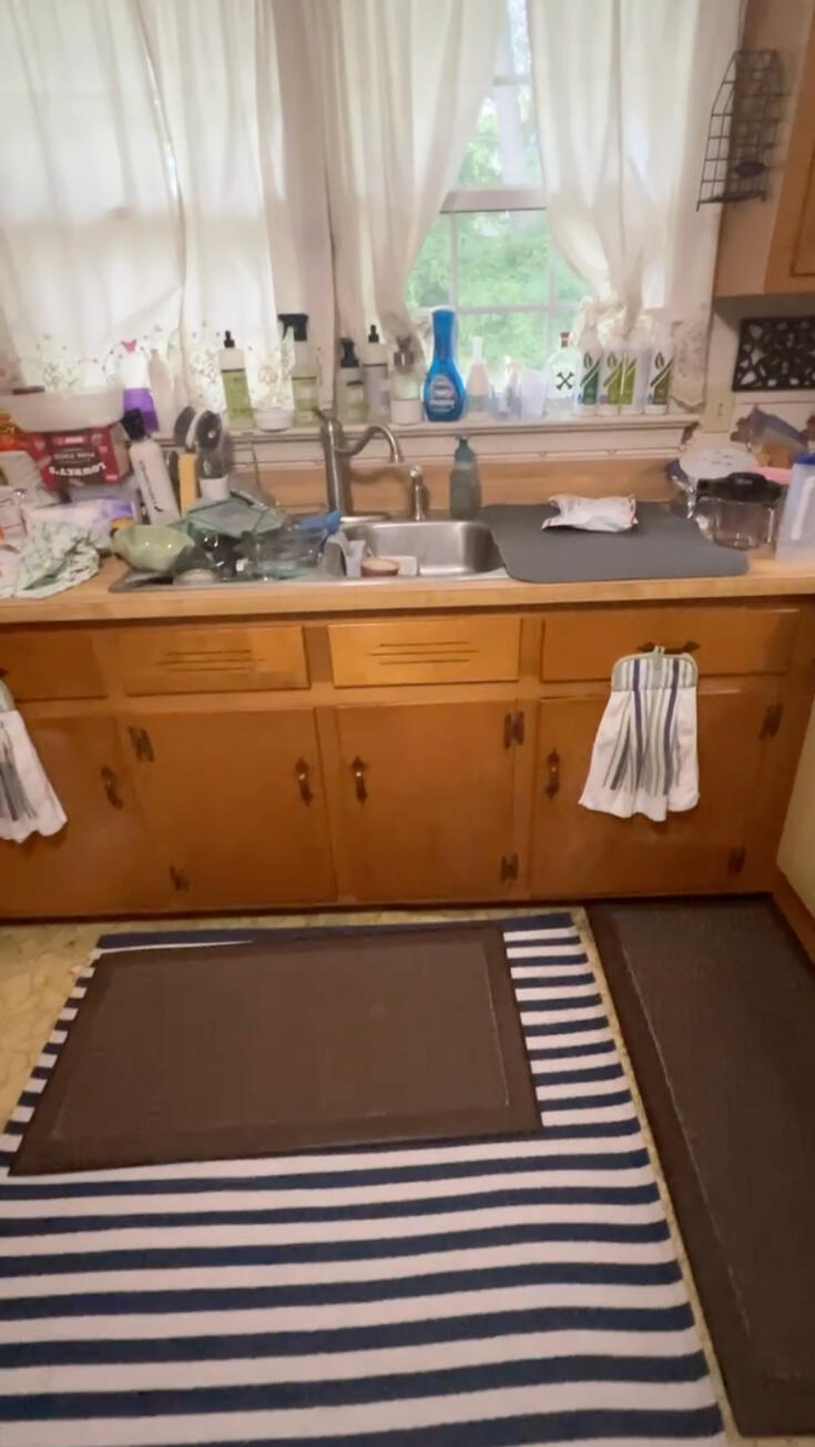 Original Sink Wall